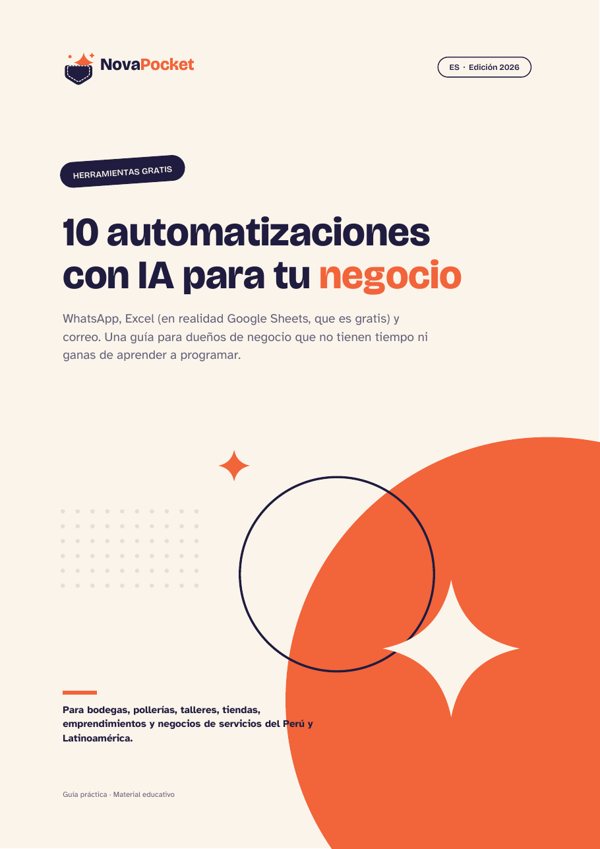 NovaPocket: 10 automatizaciones con IA para tu negocio